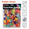 Better Office Products Tissue Paper Confetti, 1 Inch Circles, 10,000 Pieces, Multicolor Rainbow Confetti Dots, 8 Colors 00660 - alternate 3